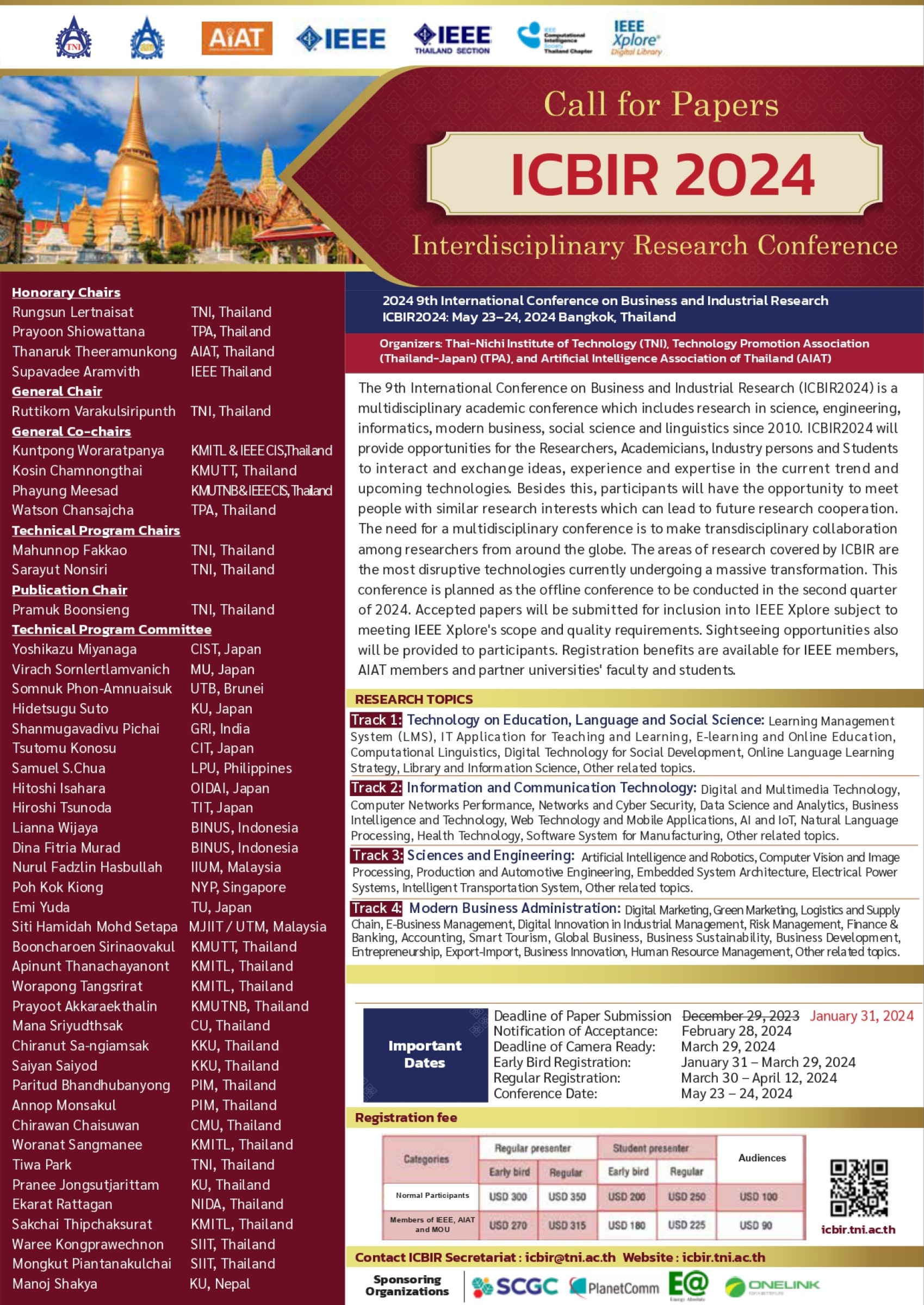 2024 9th International Conference on Business and Industrial Research