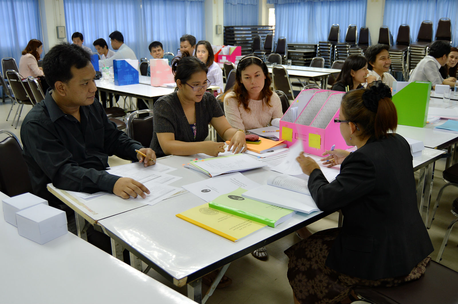คณะวิทยาศาสตร์และเทคโนโลยี รับการตรวจประเมินคุณภาพการศึกษาภายใน ระดับกลุ่มโปรแกรมวิชา