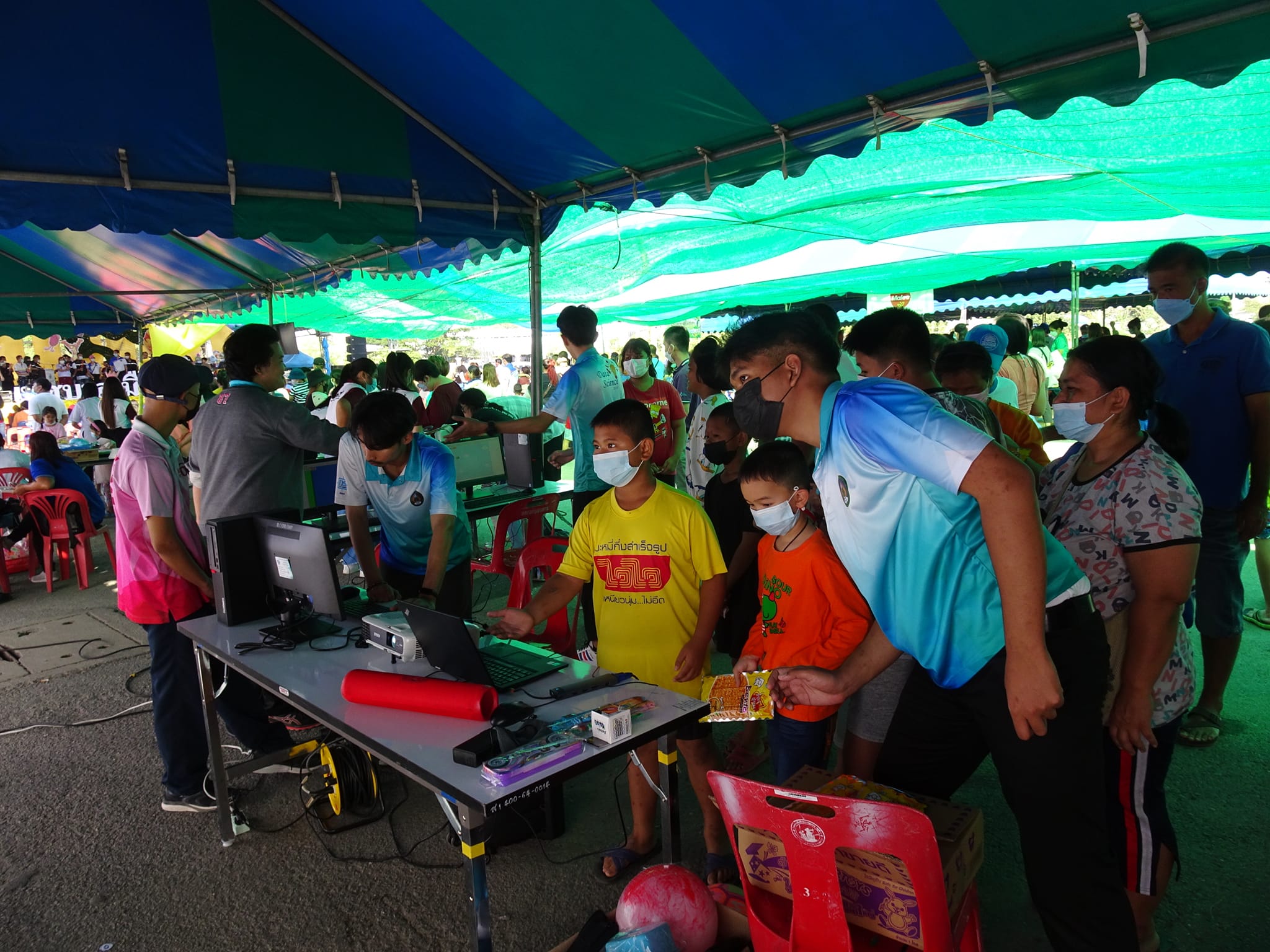 สาขาวิชาวิทยาการข้อมูล ร่วมจัดกิจกรรมวันเด็ก 2566 ด้วยกิจกรรมโปรแกรม Scratch